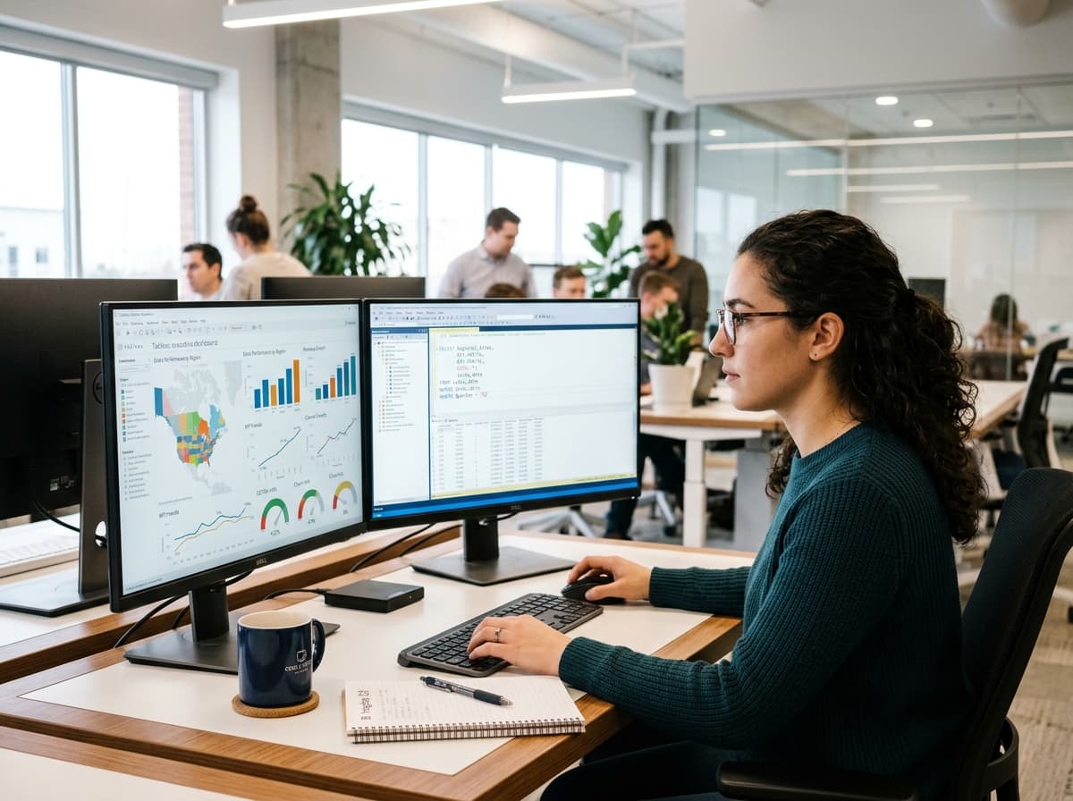Data Analytics & Business Intelligence real visual